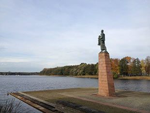 Monument in Ravensbrück Memorial