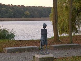 Monument in Ravensbrück Memorial